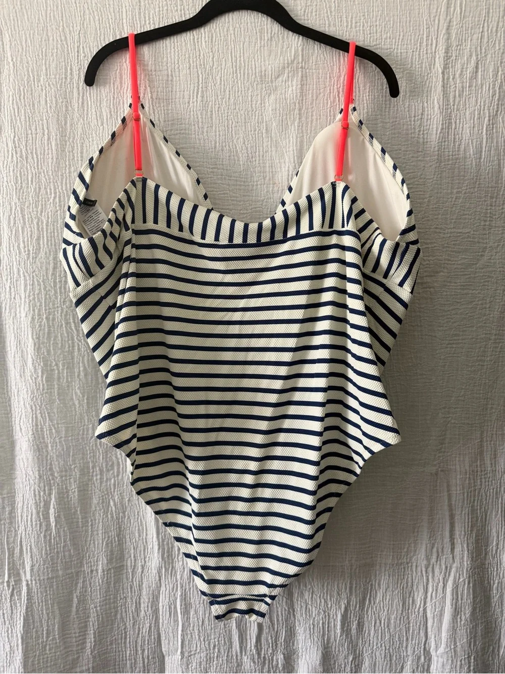 J. Crew navy white